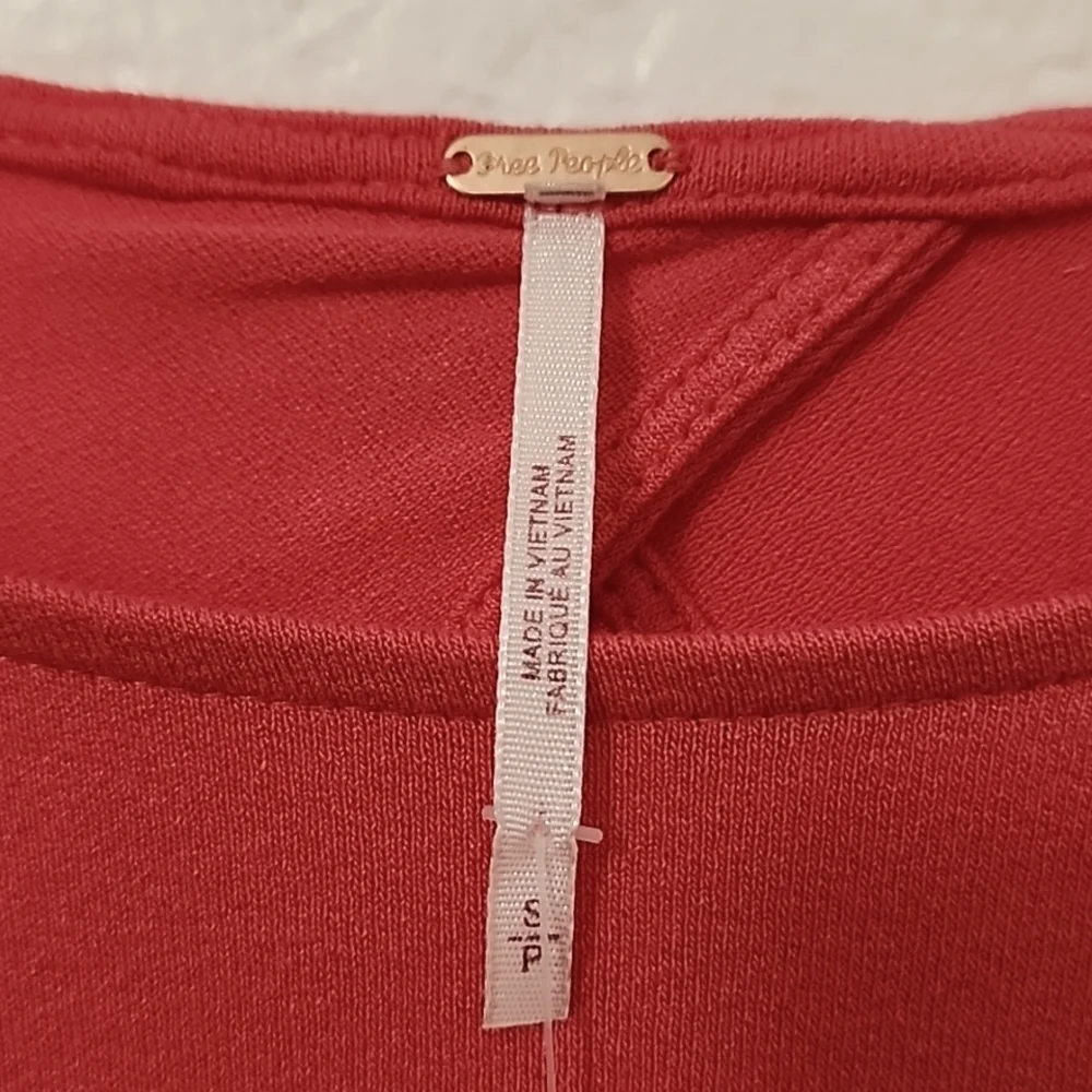 Free People Women's Bella Rose Color Midi Dress.  Size S - Picture 10 of 10